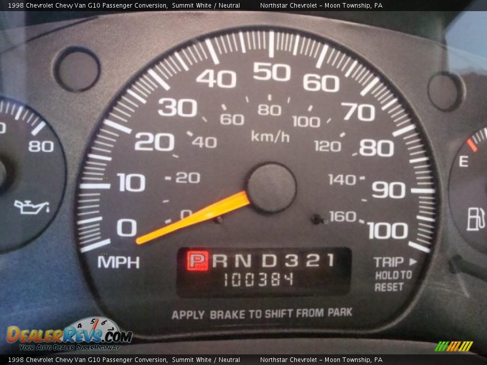 1998 Chevrolet Chevy Van G10 Passenger Conversion Summit White / Neutral Photo #15