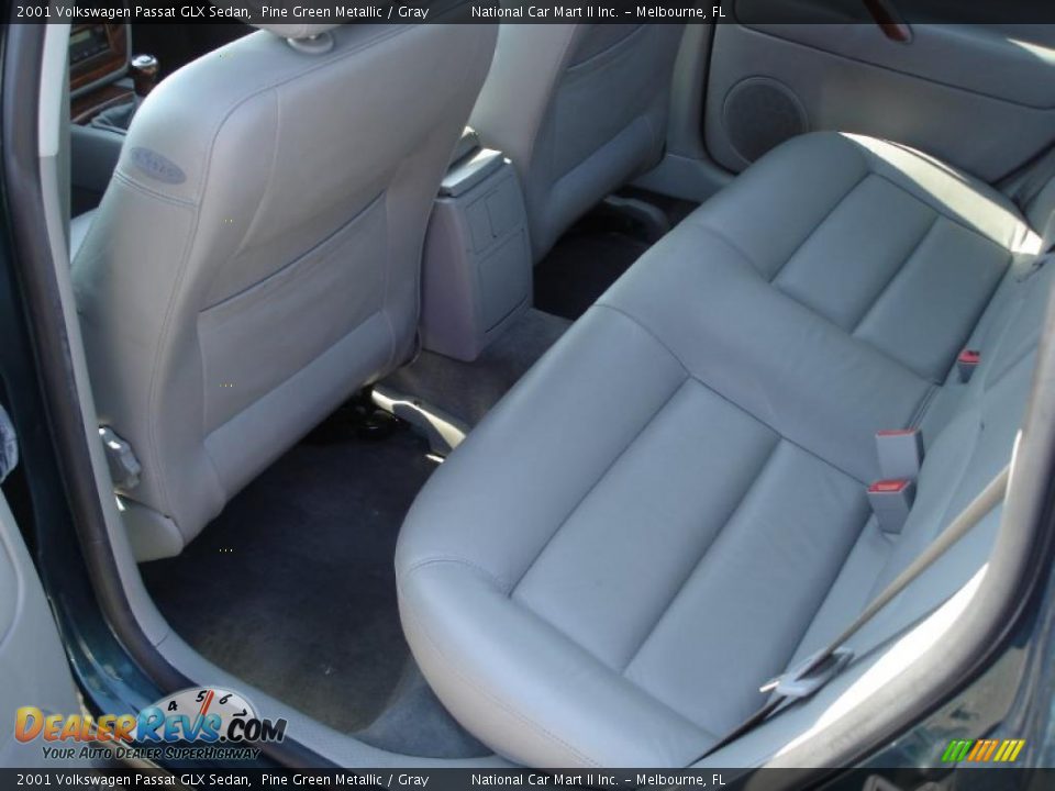 2001 Volkswagen Passat GLX Sedan Pine Green Metallic / Gray Photo #6