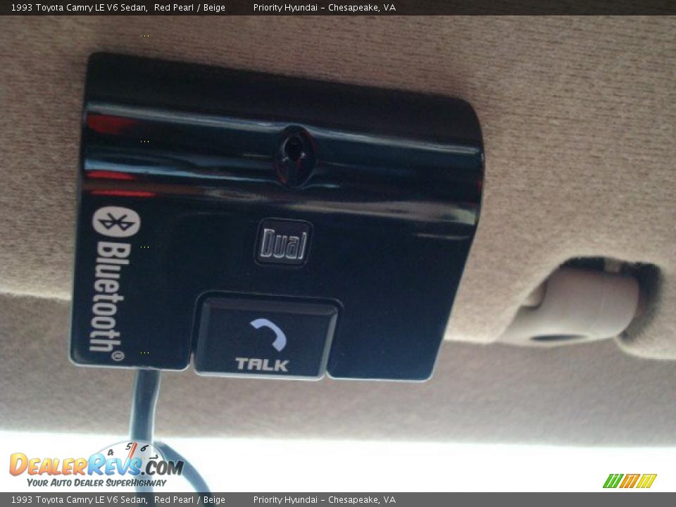 1993 Toyota Camry LE V6 Sedan Red Pearl / Beige Photo #23
