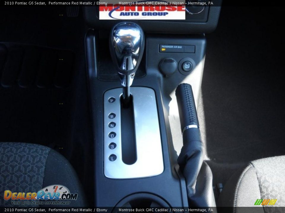 2010 Pontiac G6 Sedan Performance Red Metallic / Ebony Photo #28