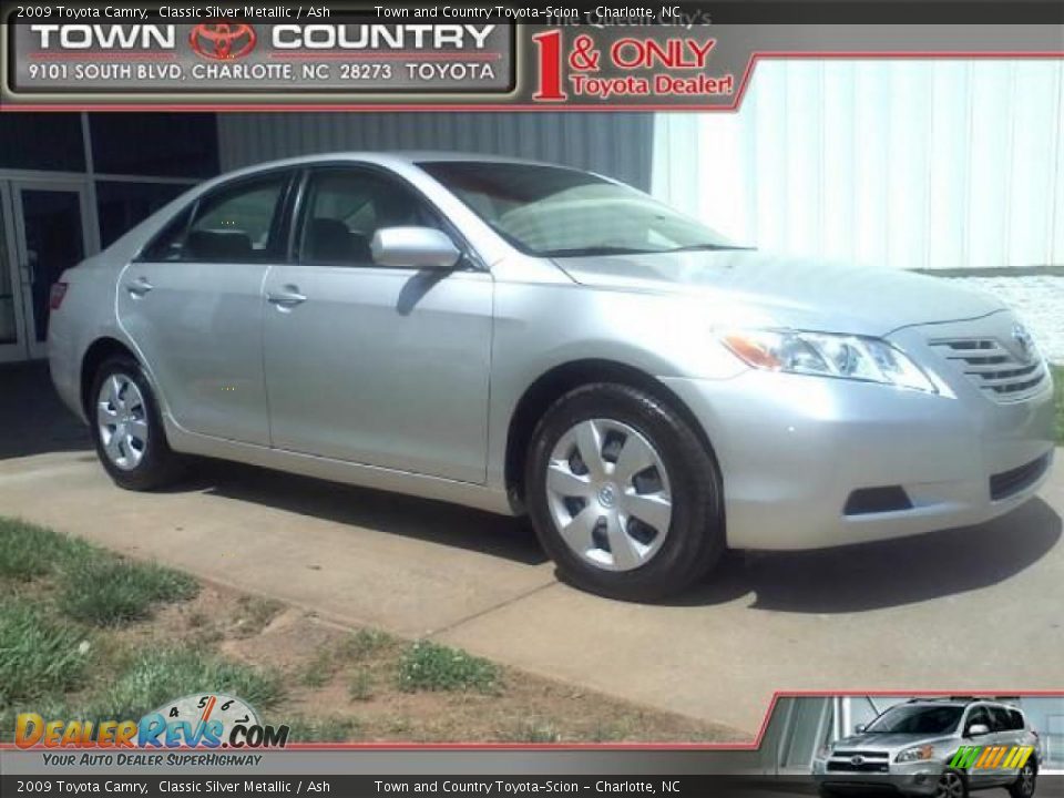 2009 Toyota Camry Classic Silver Metallic / Ash Photo #1