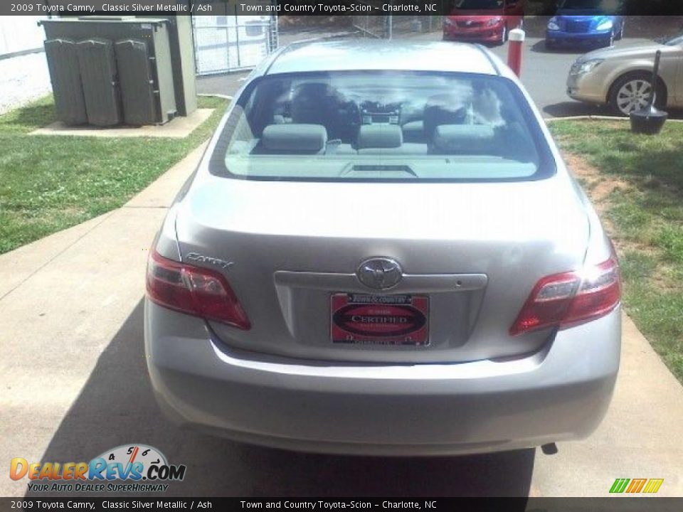2009 Toyota Camry Classic Silver Metallic / Ash Photo #4