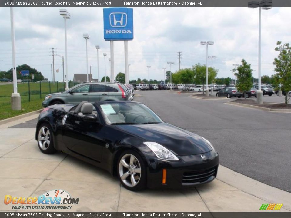 2008 Nissan 350Z Touring Roadster Magnetic Black / Frost Photo #2