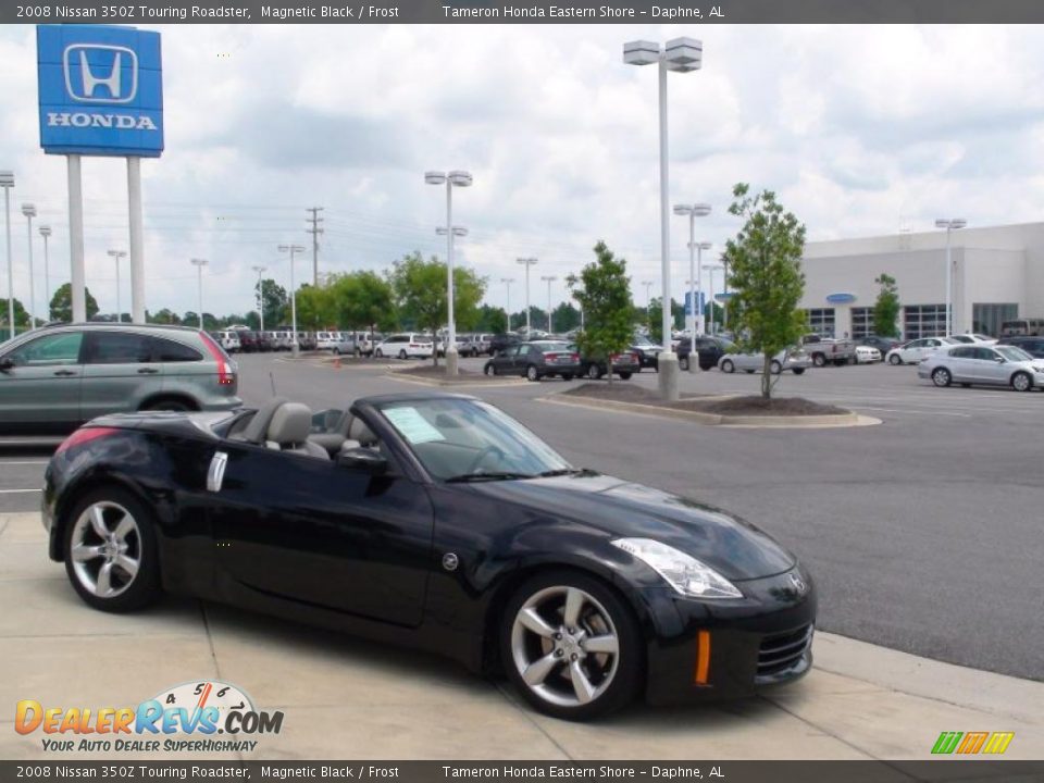 2008 Nissan 350Z Touring Roadster Magnetic Black / Frost Photo #3