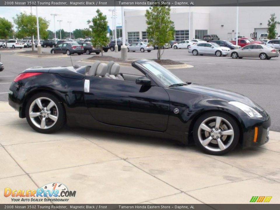 2008 Nissan 350Z Touring Roadster Magnetic Black / Frost Photo #4