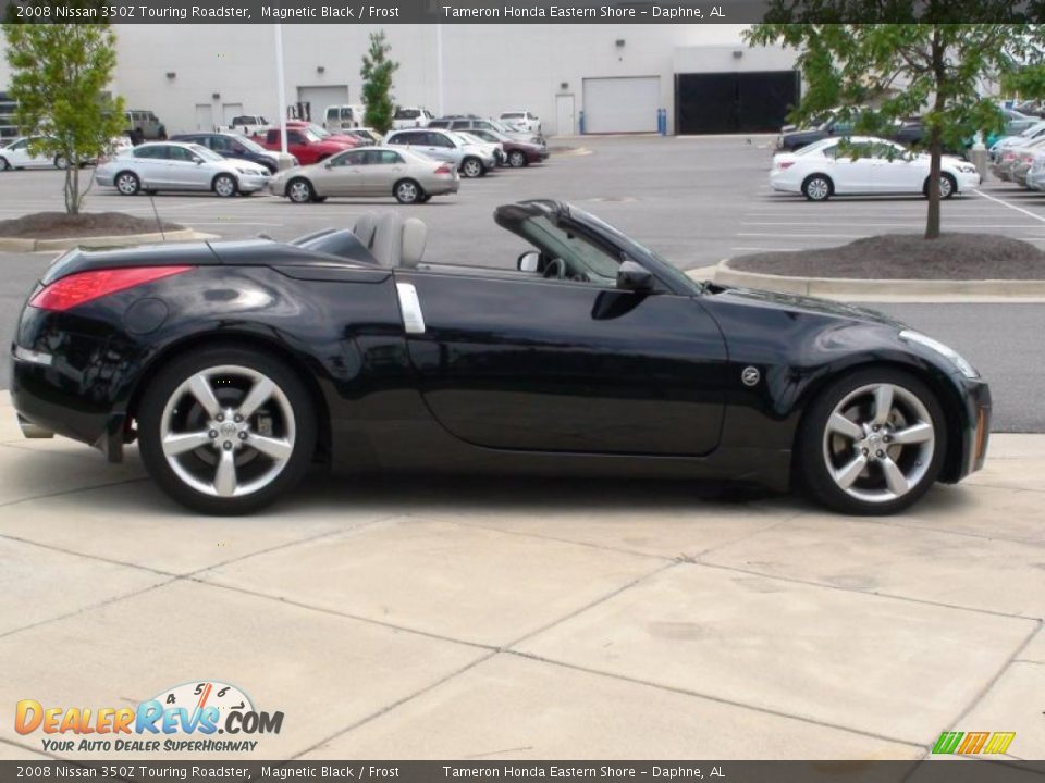 2008 Nissan 350Z Touring Roadster Magnetic Black / Frost Photo #5