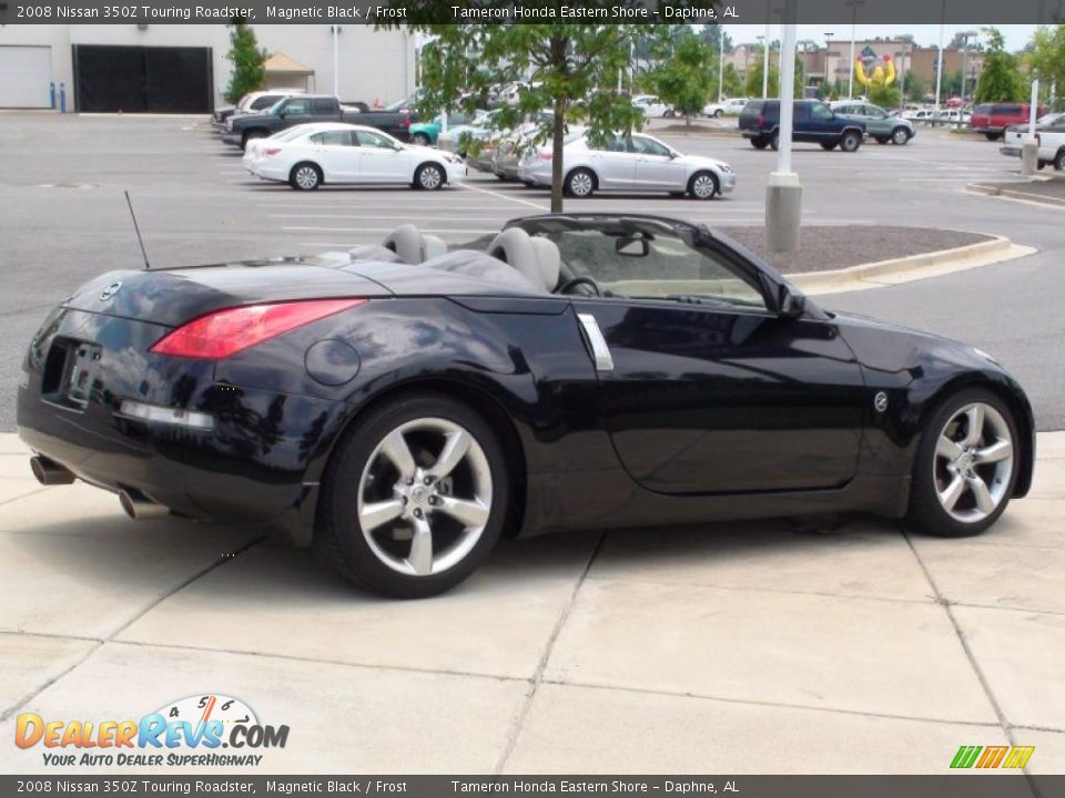 2008 Nissan 350Z Touring Roadster Magnetic Black / Frost Photo #6