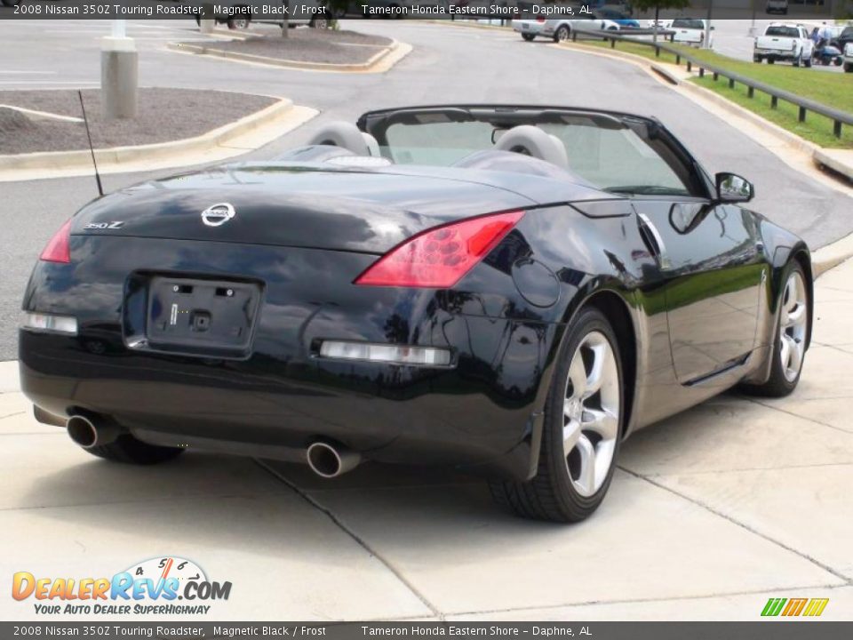 2008 Nissan 350Z Touring Roadster Magnetic Black / Frost Photo #7