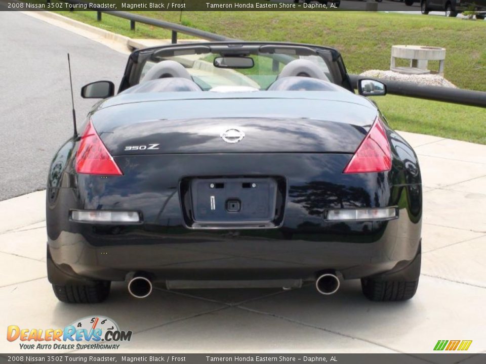 2008 Nissan 350Z Touring Roadster Magnetic Black / Frost Photo #8