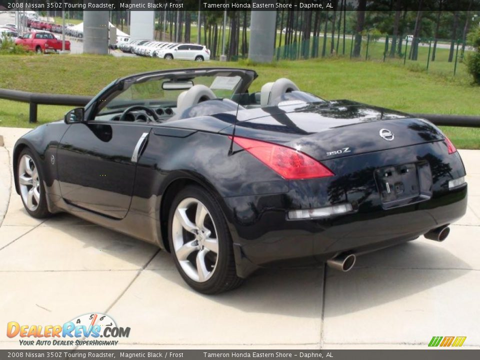 2008 Nissan 350Z Touring Roadster Magnetic Black / Frost Photo #9