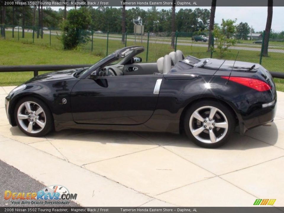 2008 Nissan 350Z Touring Roadster Magnetic Black / Frost Photo #10