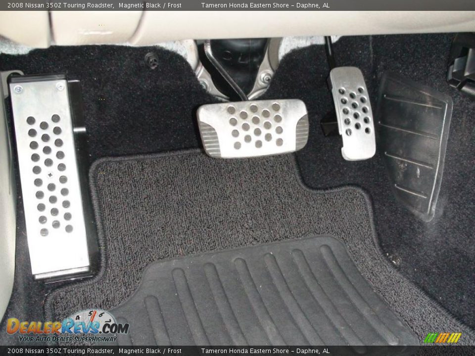2008 Nissan 350Z Touring Roadster Magnetic Black / Frost Photo #19