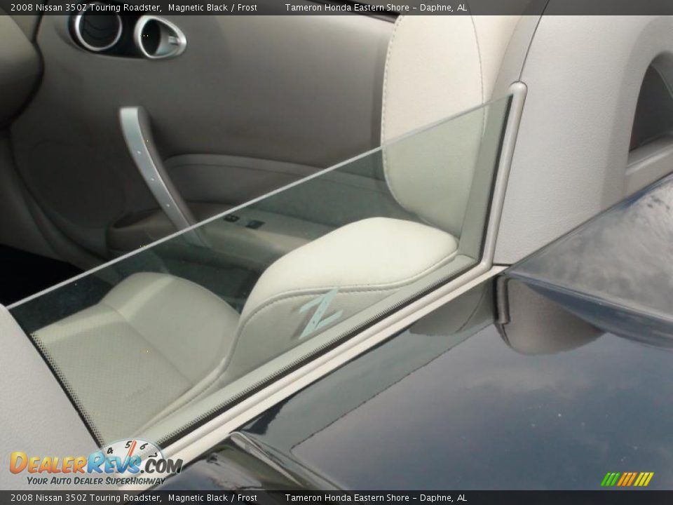 2008 Nissan 350Z Touring Roadster Magnetic Black / Frost Photo #30