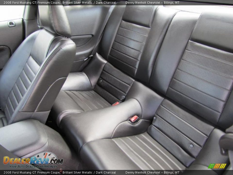 2008 Ford Mustang GT Premium Coupe Brilliant Silver Metallic / Dark Charcoal Photo #5