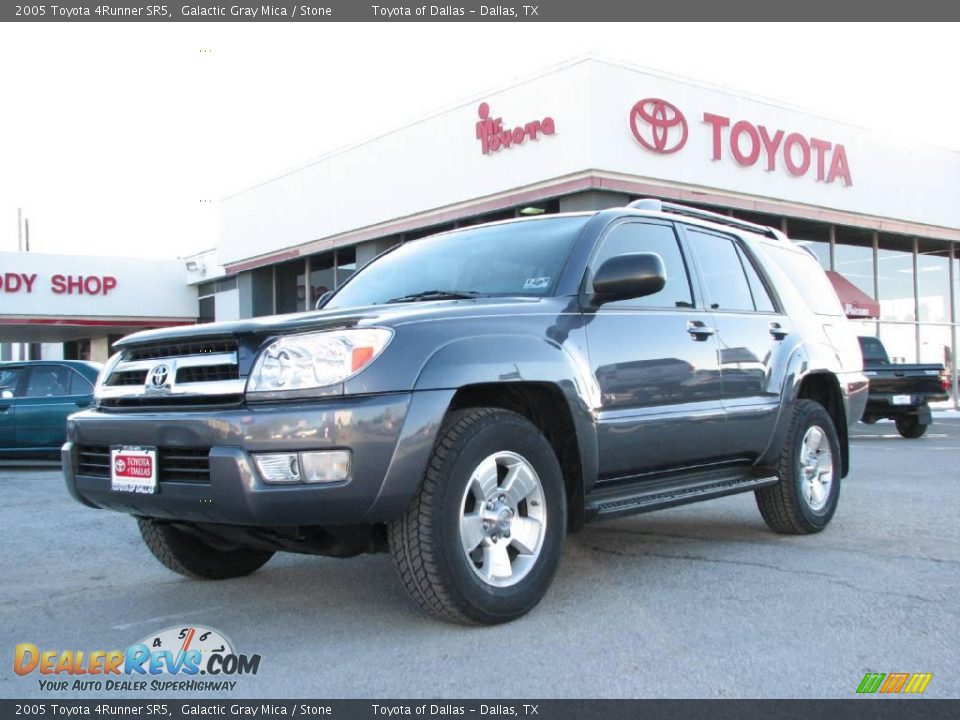 2005 Toyota 4Runner SR5 Galactic Gray Mica / Stone Photo #2