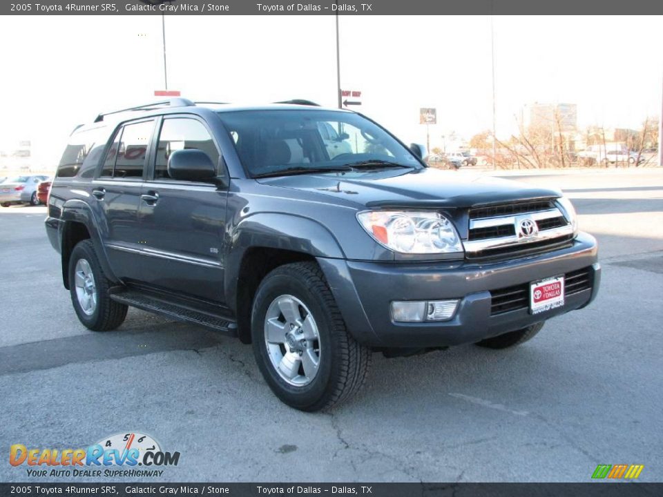 2005 Toyota 4Runner SR5 Galactic Gray Mica / Stone Photo #4