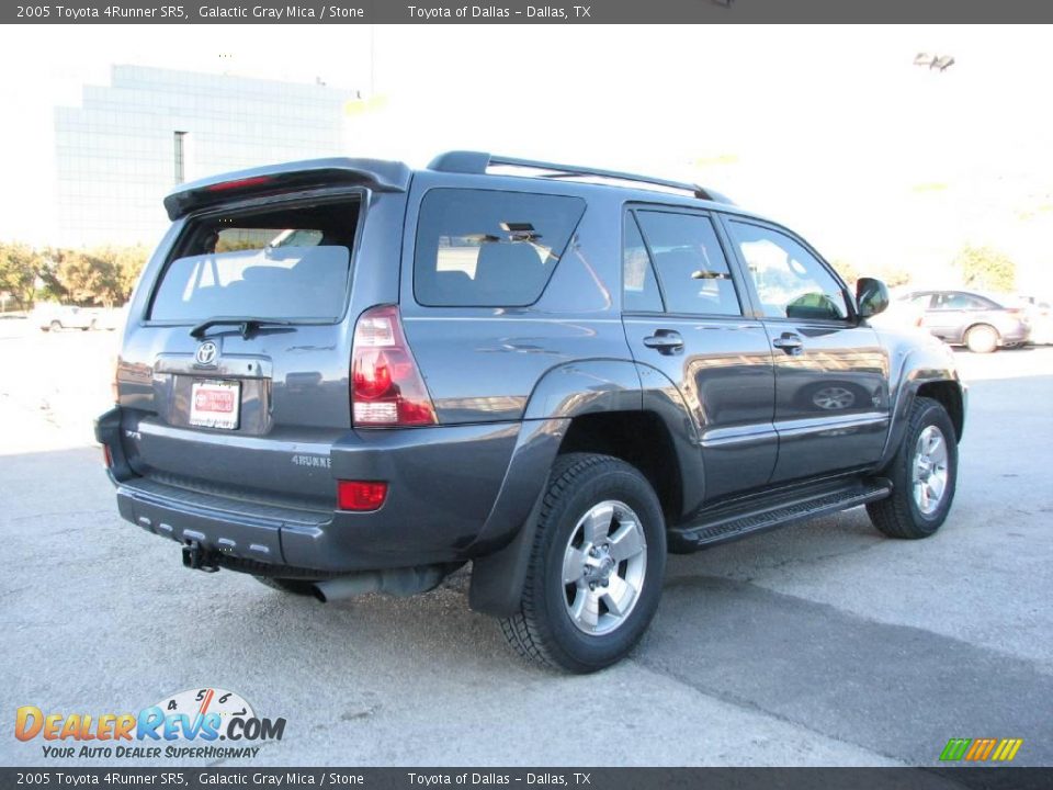 2005 Toyota 4Runner SR5 Galactic Gray Mica / Stone Photo #6