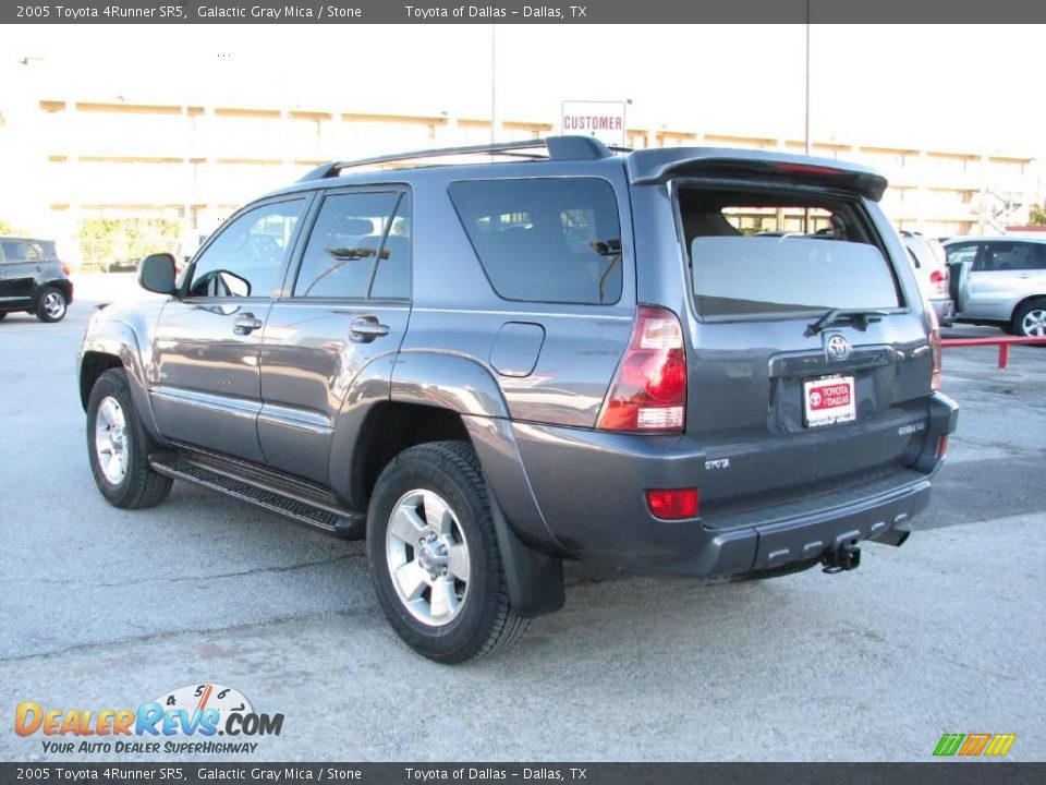 2005 Toyota 4Runner SR5 Galactic Gray Mica / Stone Photo #8