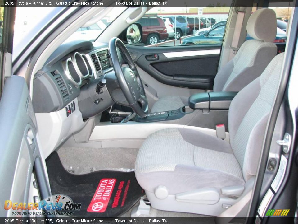2005 Toyota 4Runner SR5 Galactic Gray Mica / Stone Photo #9