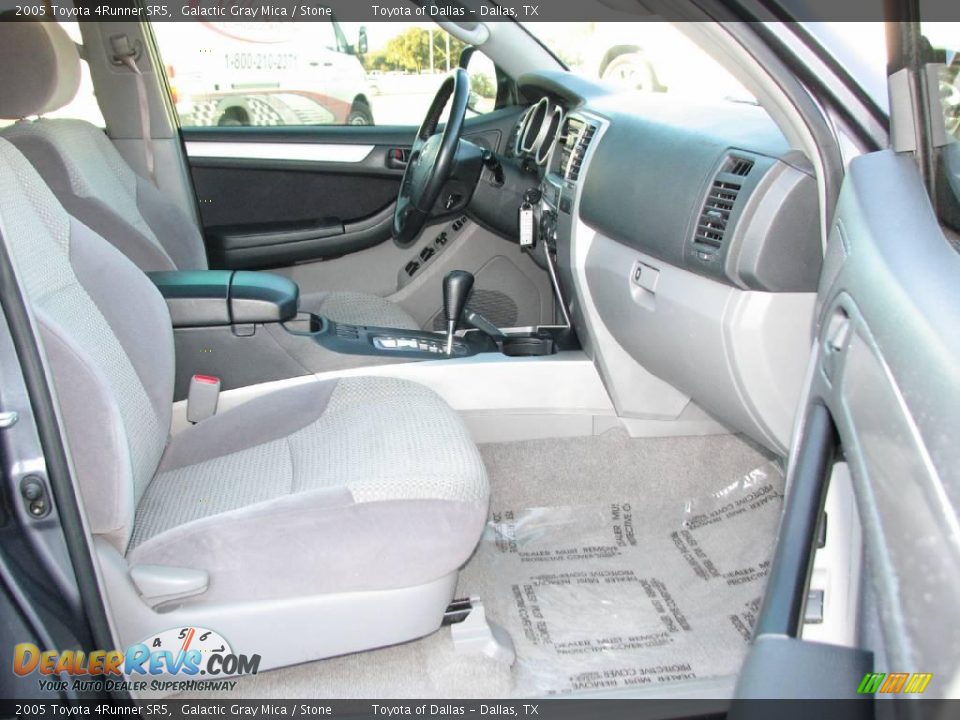 2005 Toyota 4Runner SR5 Galactic Gray Mica / Stone Photo #10