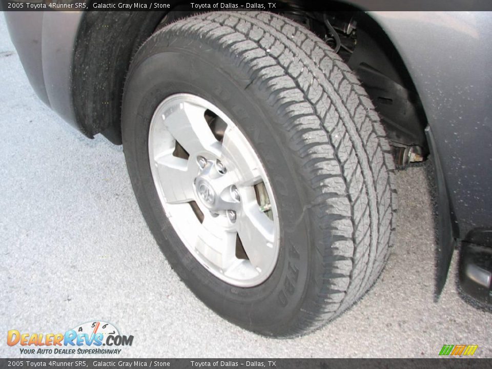 2005 Toyota 4Runner SR5 Galactic Gray Mica / Stone Photo #13