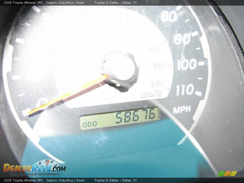 2005 Toyota 4Runner SR5 Galactic Gray Mica / Stone Photo #14