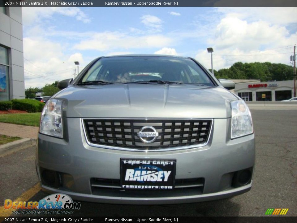 2007 Nissan Sentra 2.0 Magnetic Gray / Saddle Photo #2
