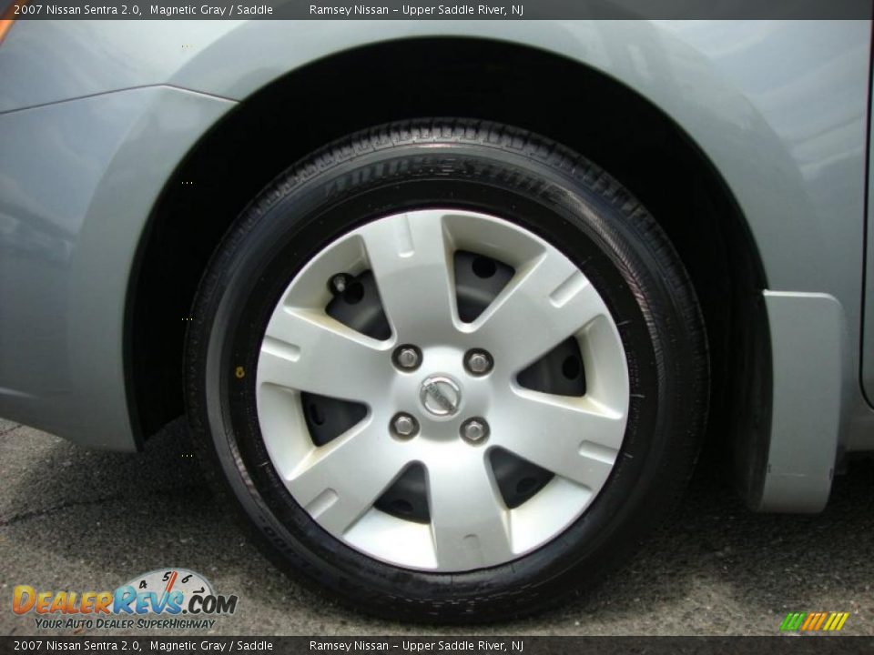 2007 Nissan Sentra 2.0 Magnetic Gray / Saddle Photo #22