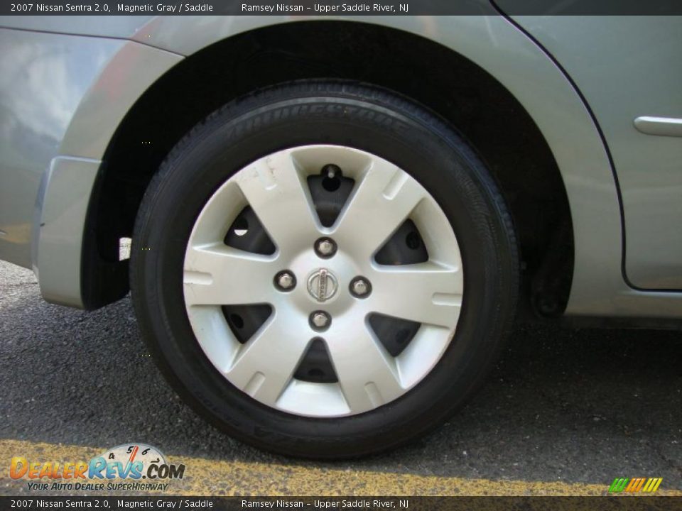 2007 Nissan Sentra 2.0 Magnetic Gray / Saddle Photo #24