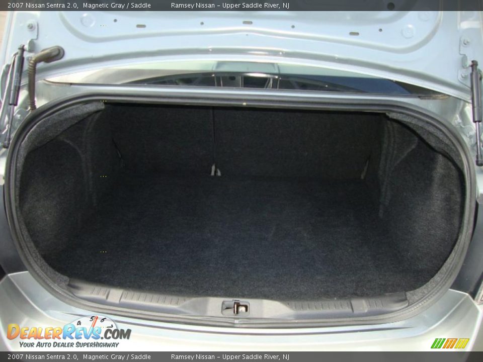 2007 Nissan Sentra 2.0 Magnetic Gray / Saddle Photo #29