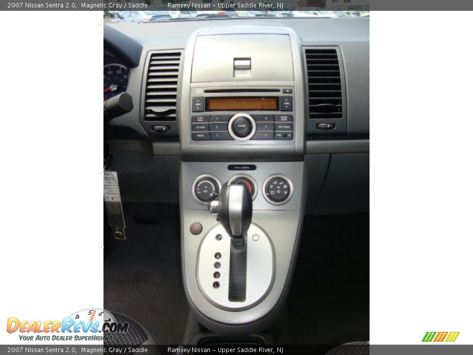 2007 Nissan Sentra 2.0 Magnetic Gray / Saddle Photo #36
