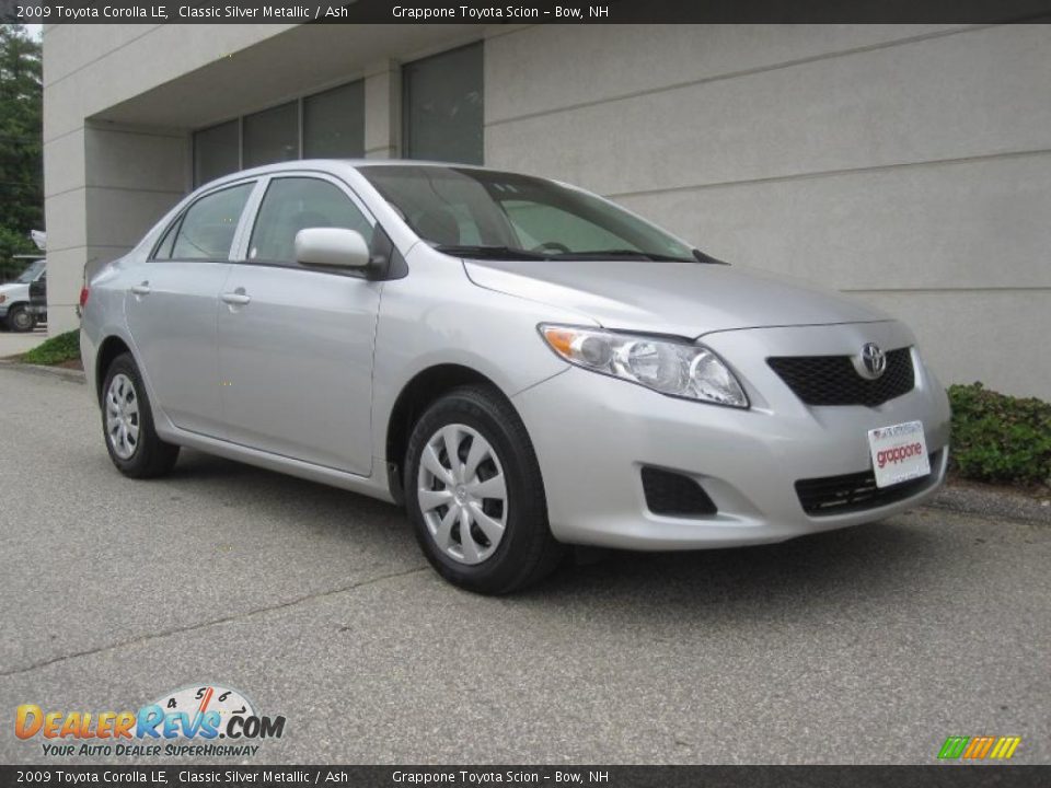 2009 Toyota Corolla LE Classic Silver Metallic / Ash Photo #1