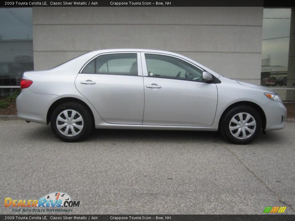 2009 Toyota Corolla LE Classic Silver Metallic / Ash Photo #2