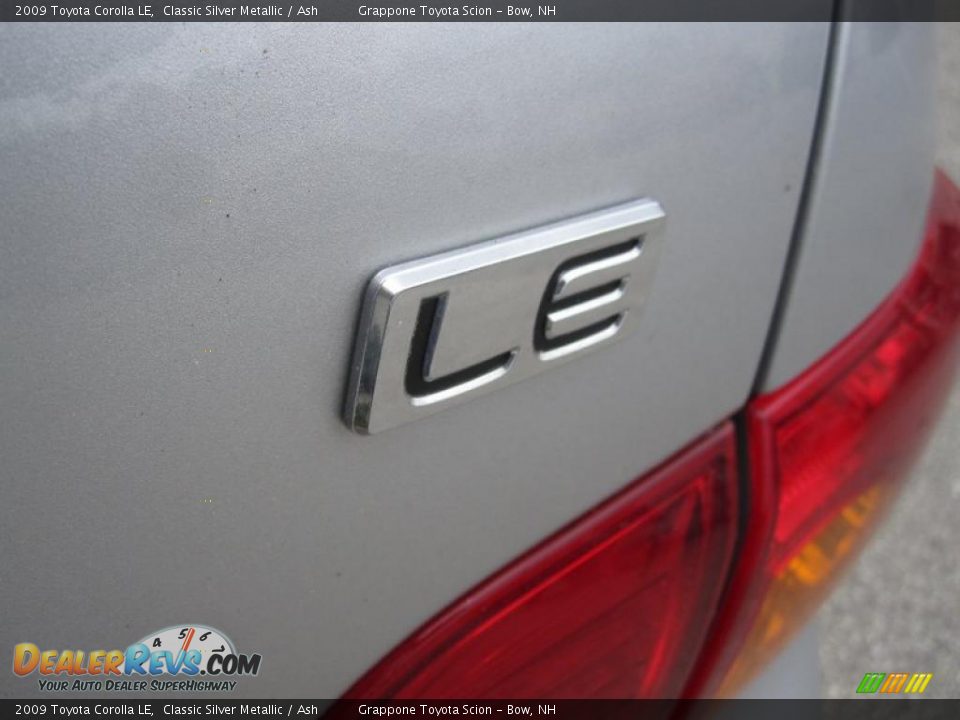 2009 Toyota Corolla LE Classic Silver Metallic / Ash Photo #4