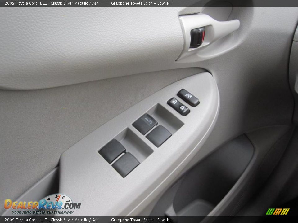 2009 Toyota Corolla LE Classic Silver Metallic / Ash Photo #10