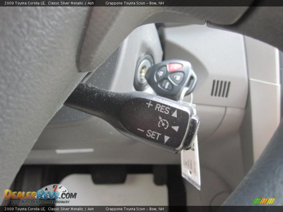 2009 Toyota Corolla LE Classic Silver Metallic / Ash Photo #12