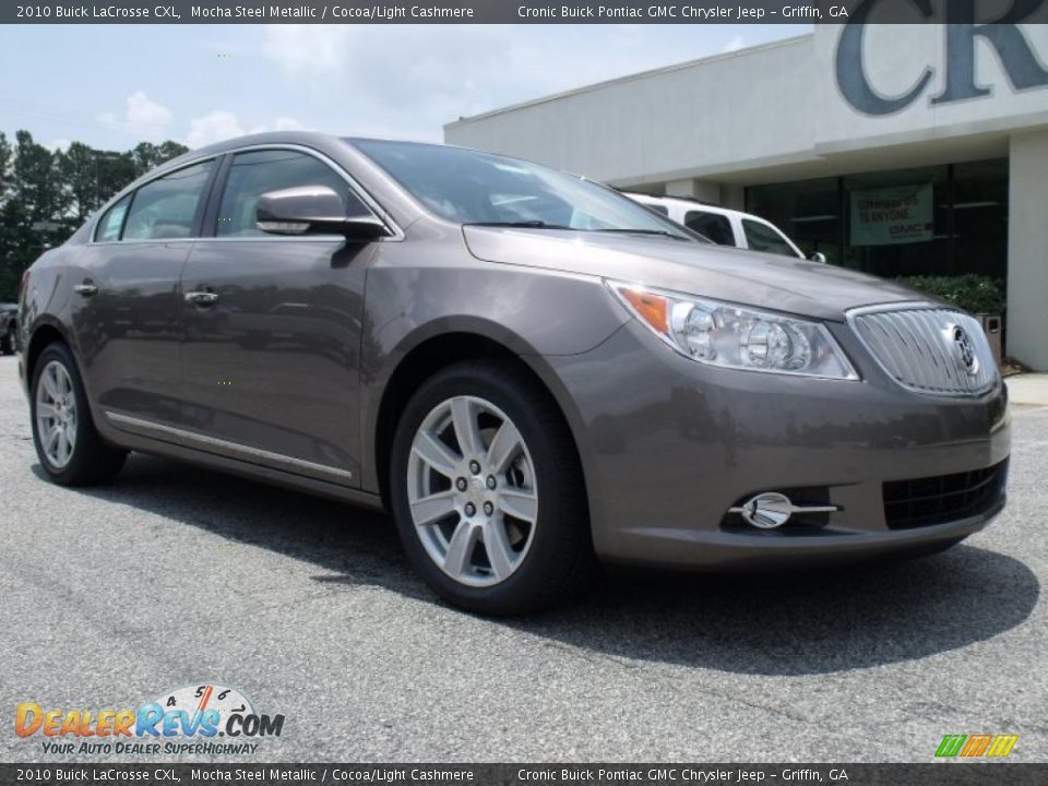 2010 Buick LaCrosse CXL Mocha Steel Metallic / Cocoa/Light Cashmere Photo #2