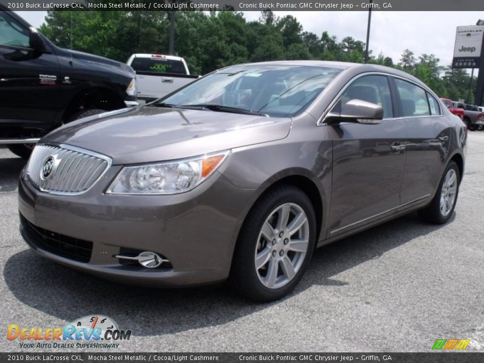 2010 Buick LaCrosse CXL Mocha Steel Metallic / Cocoa/Light Cashmere Photo #4