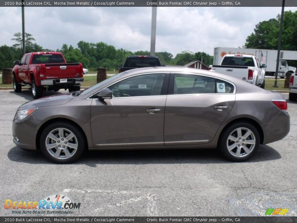 2010 Buick LaCrosse CXL Mocha Steel Metallic / Cocoa/Light Cashmere Photo #5