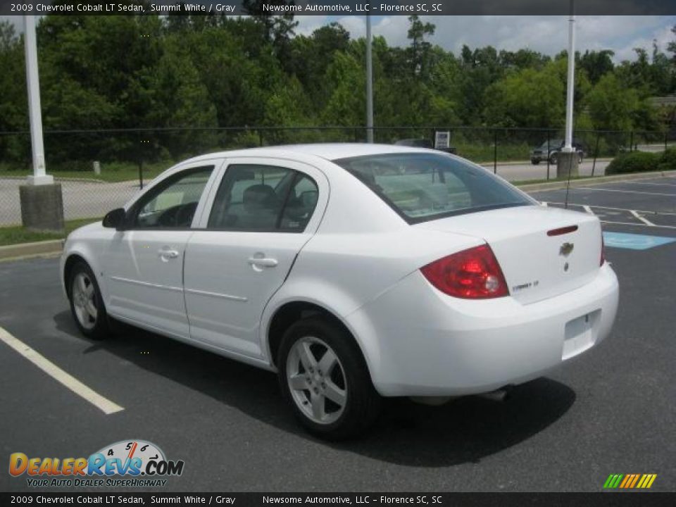 2009 Chevrolet Cobalt LT Sedan Summit White / Gray Photo #2