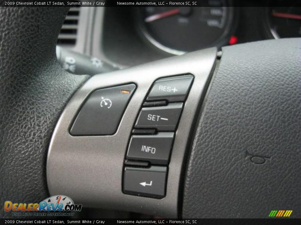 2009 Chevrolet Cobalt LT Sedan Summit White / Gray Photo #12