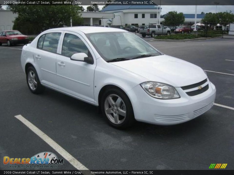 2009 Chevrolet Cobalt LT Sedan Summit White / Gray Photo #23