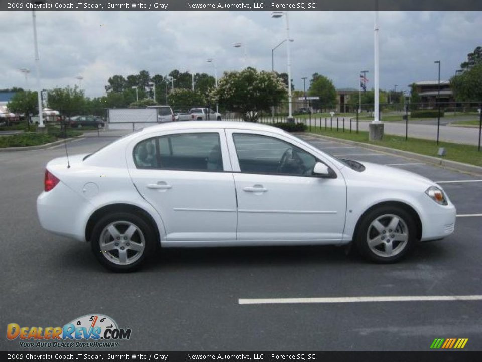 2009 Chevrolet Cobalt LT Sedan Summit White / Gray Photo #24