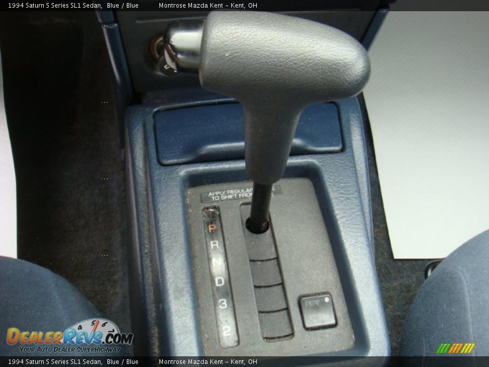 1994 Saturn S Series SL1 Sedan Blue / Blue Photo #14