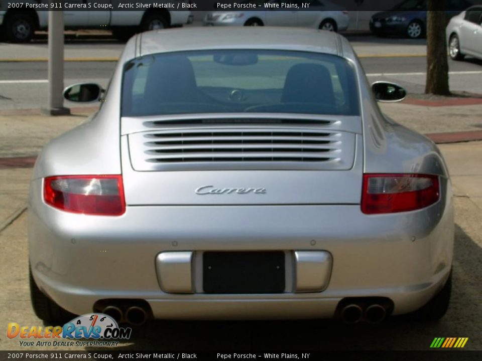 2007 Porsche 911 Carrera S Coupe Arctic Silver Metallic / Black Photo #7