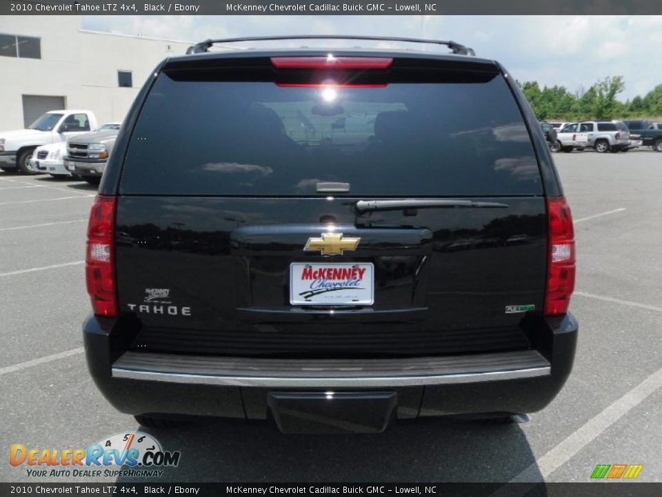 2010 Chevrolet Tahoe LTZ 4x4 Black / Ebony Photo #3