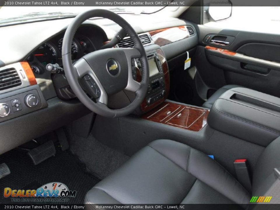 2010 Chevrolet Tahoe LTZ 4x4 Black / Ebony Photo #26
