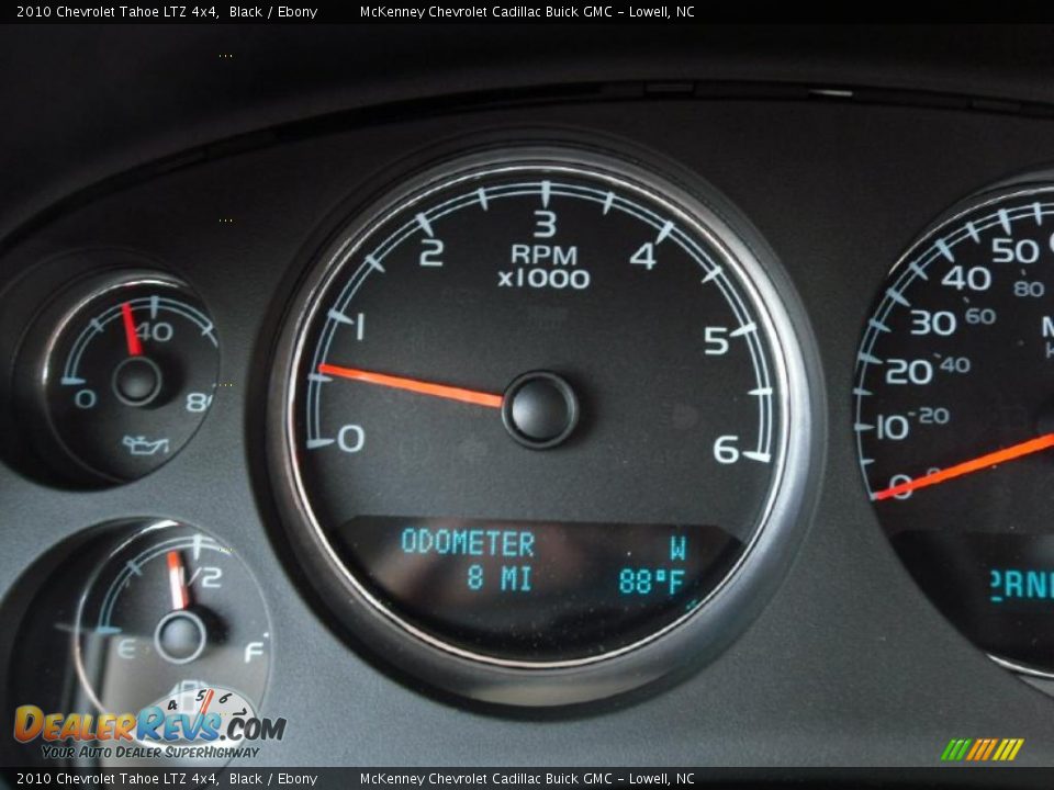 2010 Chevrolet Tahoe LTZ 4x4 Black / Ebony Photo #27