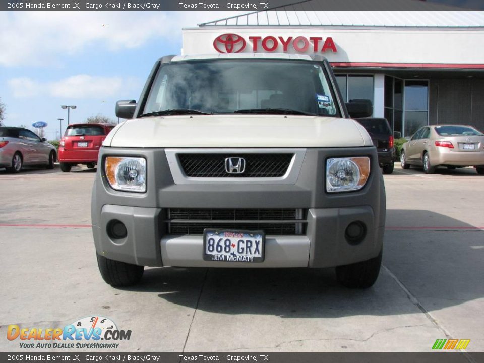 2005 Honda Element LX Cargo Khaki / Black/Gray Photo #2