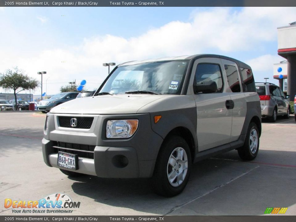 2005 Honda Element LX Cargo Khaki / Black/Gray Photo #3